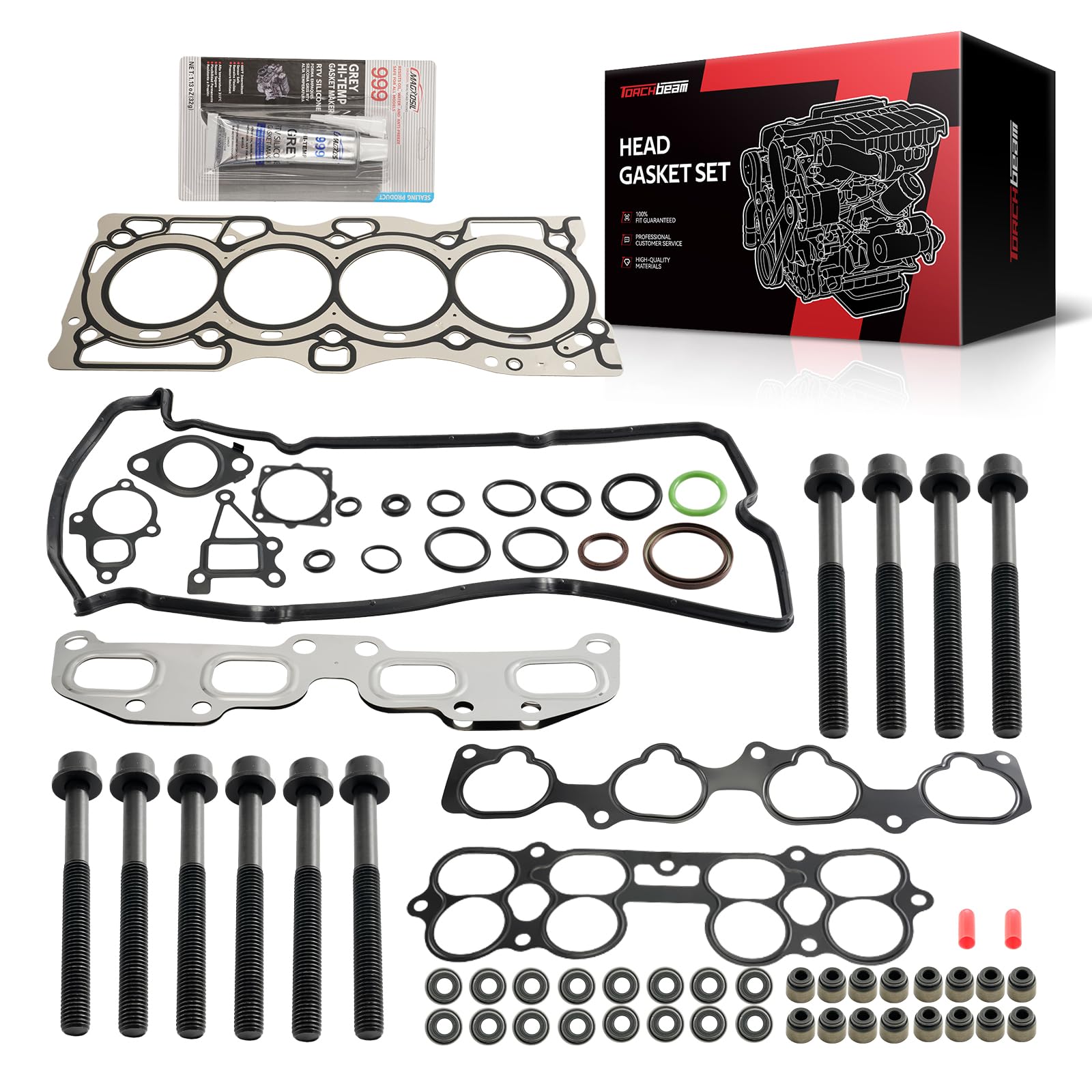 Torchbeam HS26261PT Head Gasket Set for Nissan Altima Sentra 2002-2006 2.5L