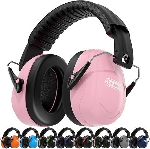 Miniatura 19 de Orejeras de Reducción de Ruido, Auriculares con Protección Auditiva y Cancelación de Ruido para Adultos, Sensorial para Niños con Autismo, Orejeras