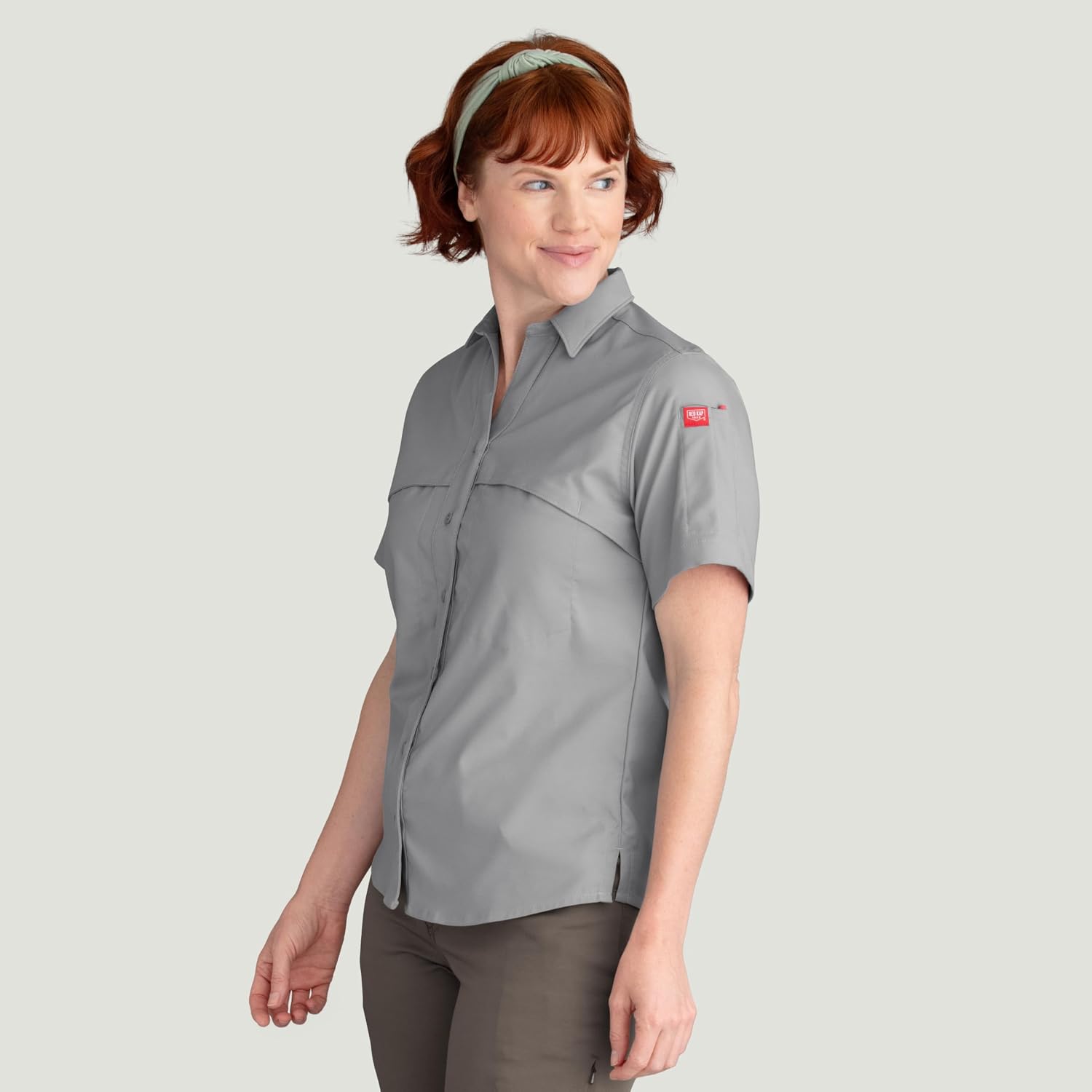 Red Kap Women's Cooling Short Sleeve Work Shirt