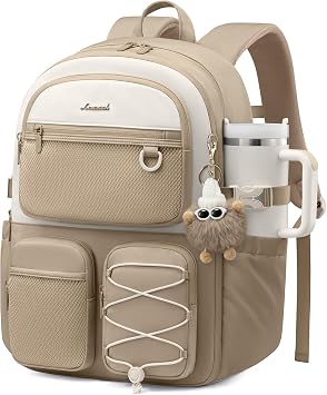 LOVEVOOK School Bag for Girls, Backpack Womens Lightweight Rucksack