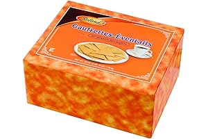 French Eventails: The Ultimate Sourced-in-the-USA, 45 Degree Fan Wafers Available in a Jumbo 60-Ounce Tin