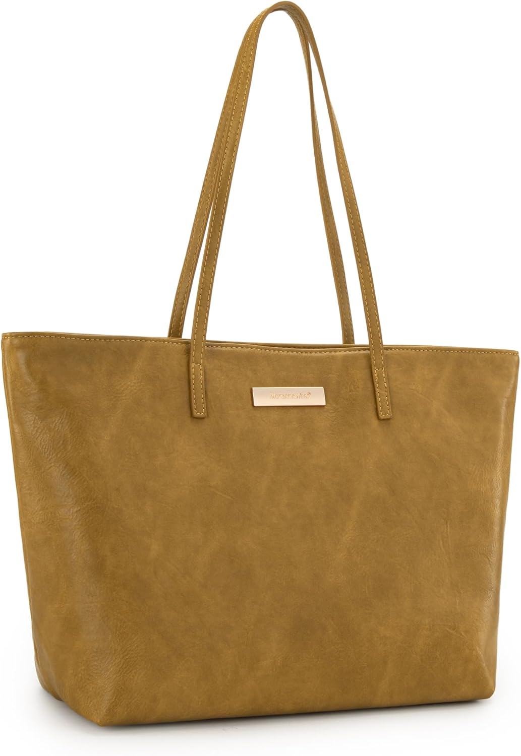 Montana West Medium Tote Bags for Women Shoulder Handbag with Zipper Lightweight Everyday Purse for Work, Travel, or Shopping - Image 4