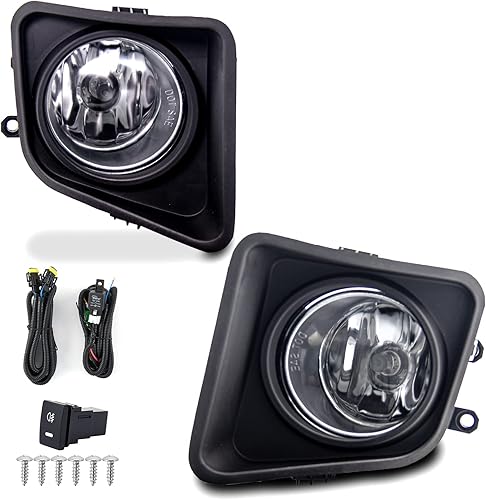 Miniatura 2 de Conjunto de luz antiniebla para Toyota Tundra 2014-2019 con bombillas halógenas H11 12V 55W, interruptor y kit de cableado