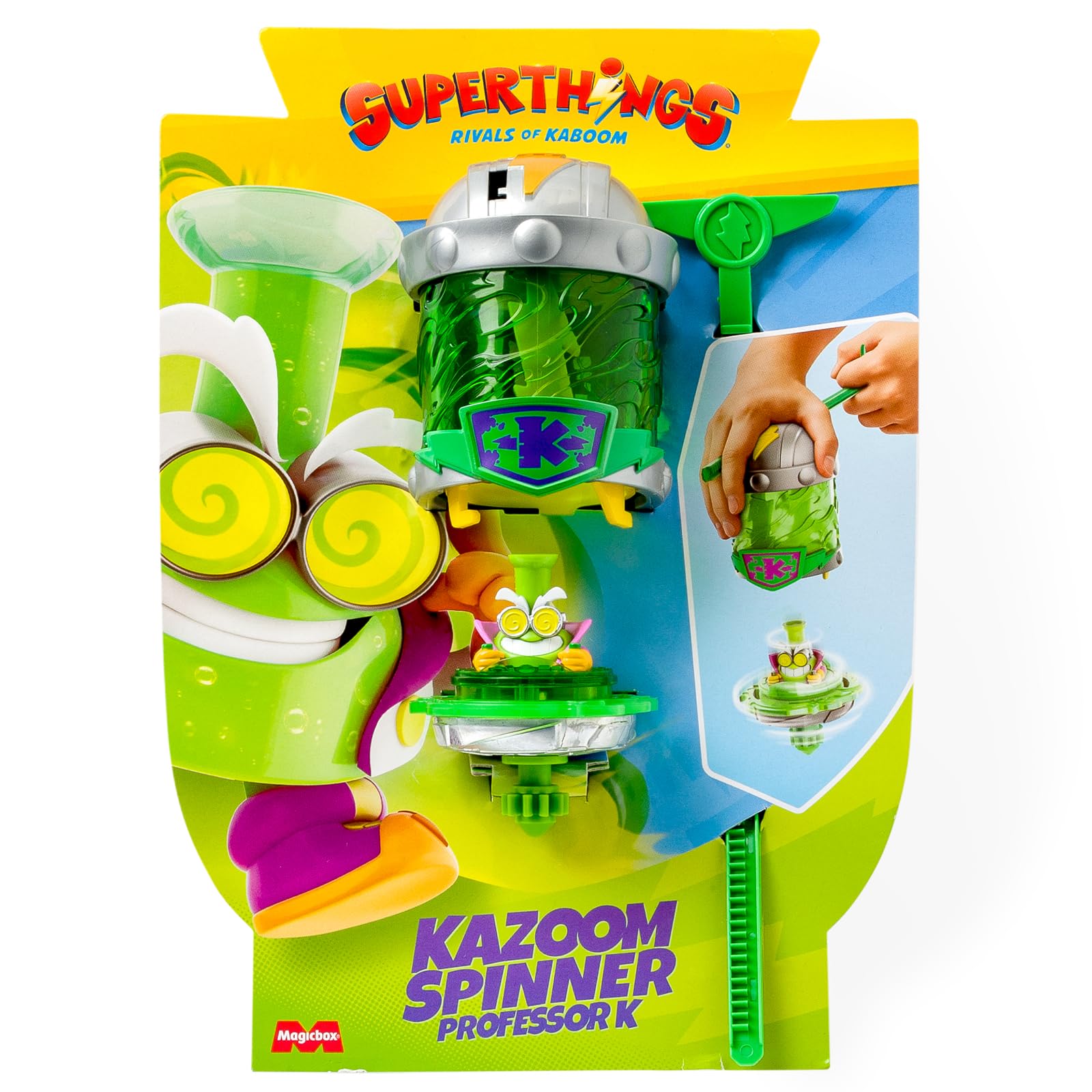 SUPERTHINGS KAZOOM Power – Kazoom Spinner – Doc Vroom. Incluye 1 Cápsula Kazoom, 1 peonza Kazoom y 1 Tira. — view 13