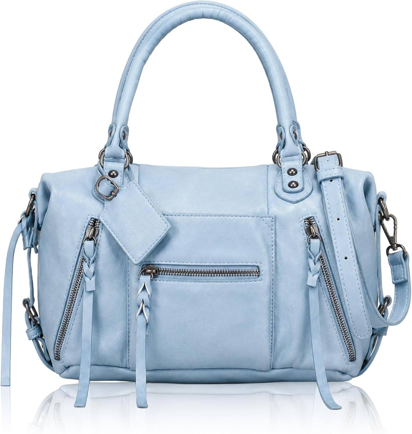 Women Mini Tote Bags (8 L) City Bags Tote Bag Purse Vegan Leather Hobo Handbags With Adjustable Dual Straps