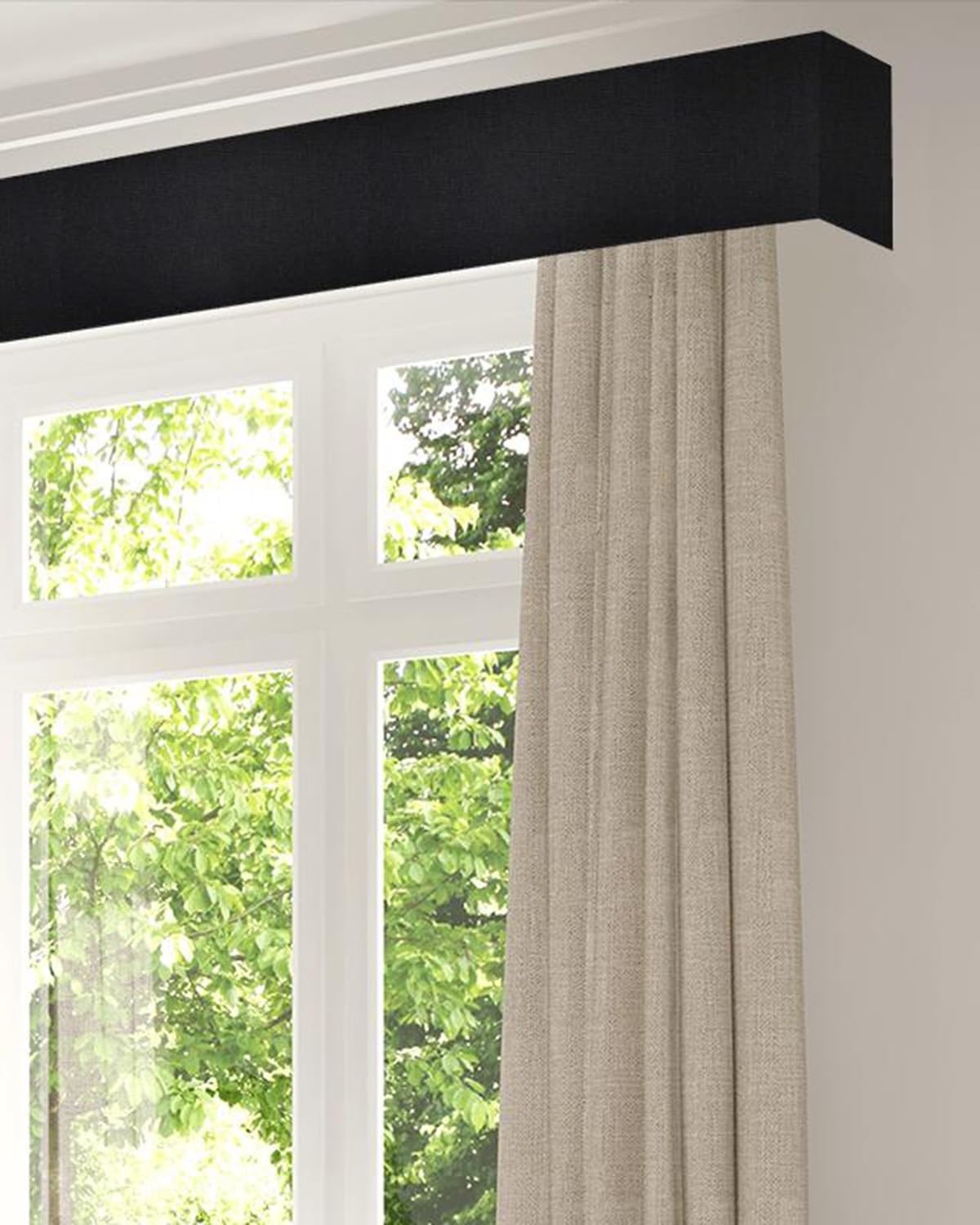Rail de rideau de plafond personnalisable pour rideaux, cadre de plafond suspendu décoratif, idéal pour la douche, le salon et les cloisons de séparation de fourgonnette, longueur 435 cm (17