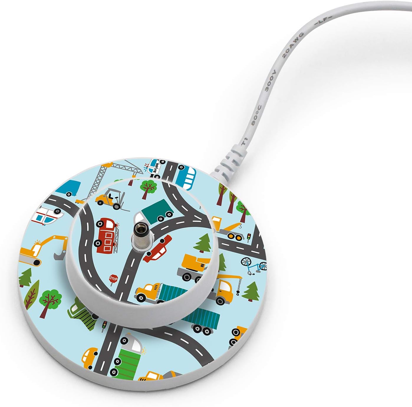 yabaduu Protective Film for Tonie Charging Station Design Sticker Cover Child-Friendly Perfect Fit Self-Adhesive Film Accessories for Children Toy Y046 (No. 26 Play Street - Image 4