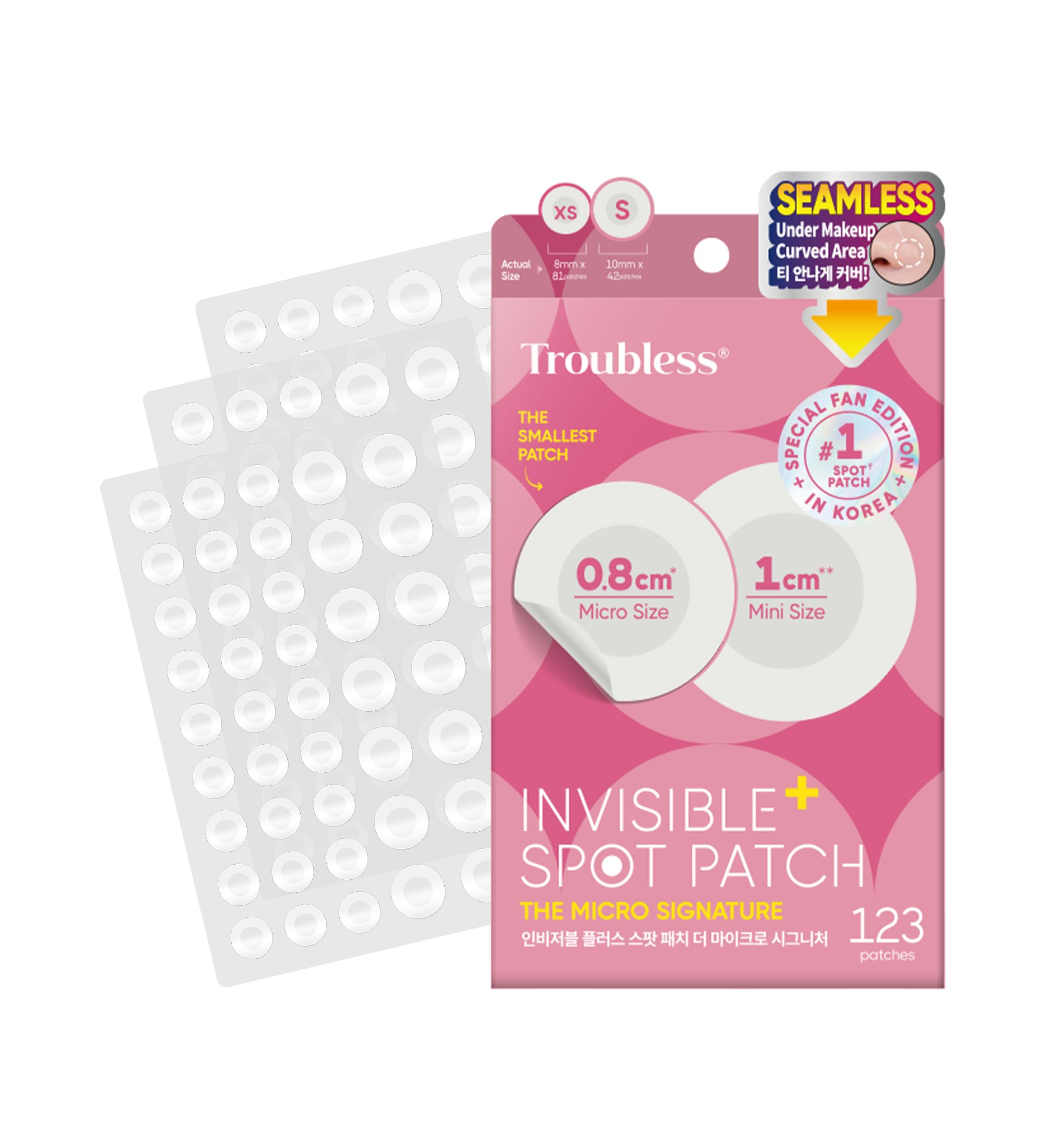 INVISIBLE PLUS SPOT PATCH THE MICRO SIGNATURE 123