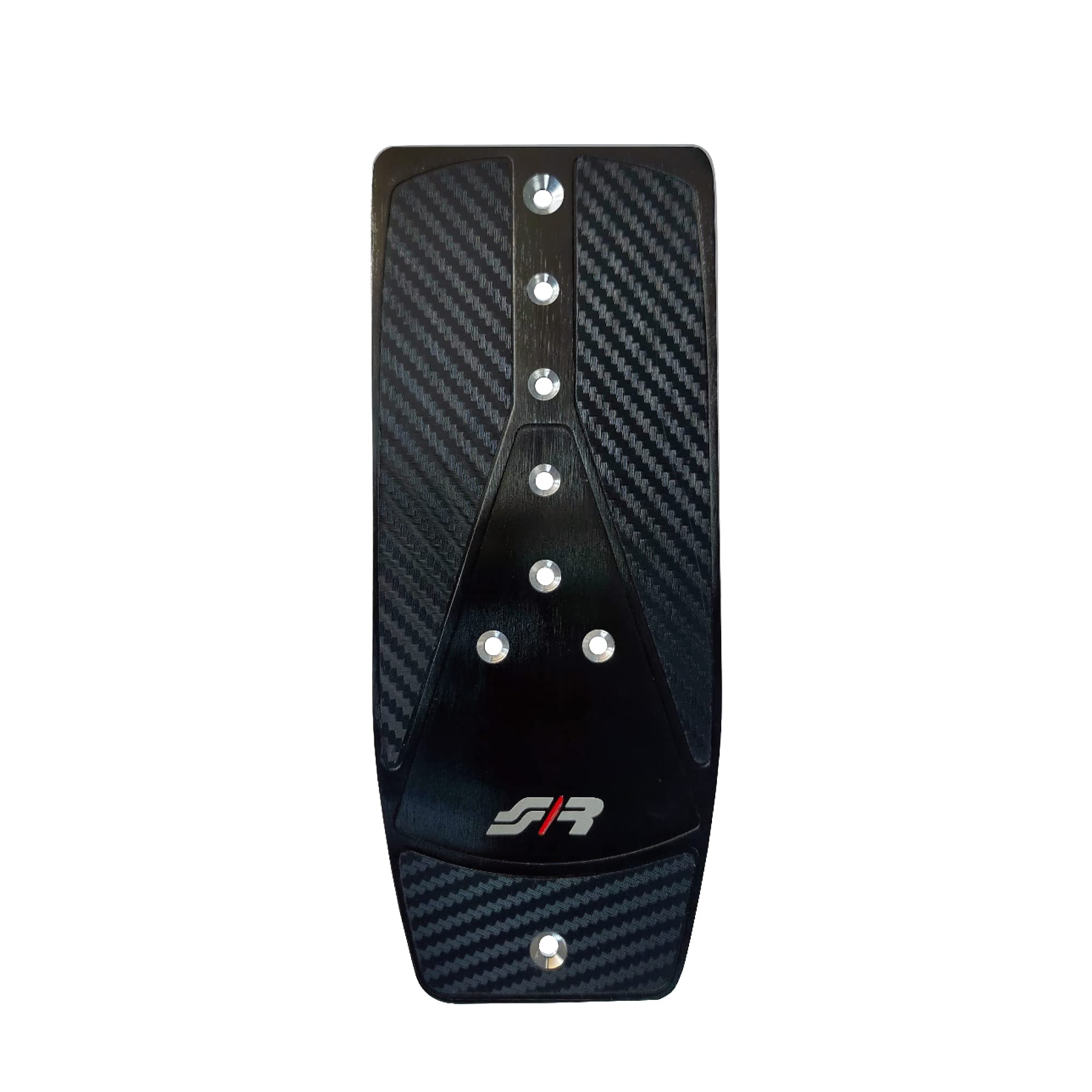 Simoni Racing 820CL Footrest in Black Aluminium and Carbon Look
