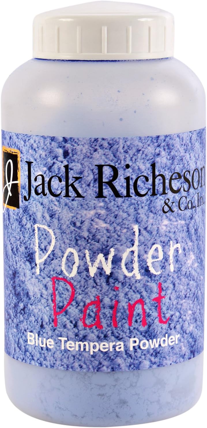 Jack Richeson Powdered Tempera Paint, Blue, 1 Pound