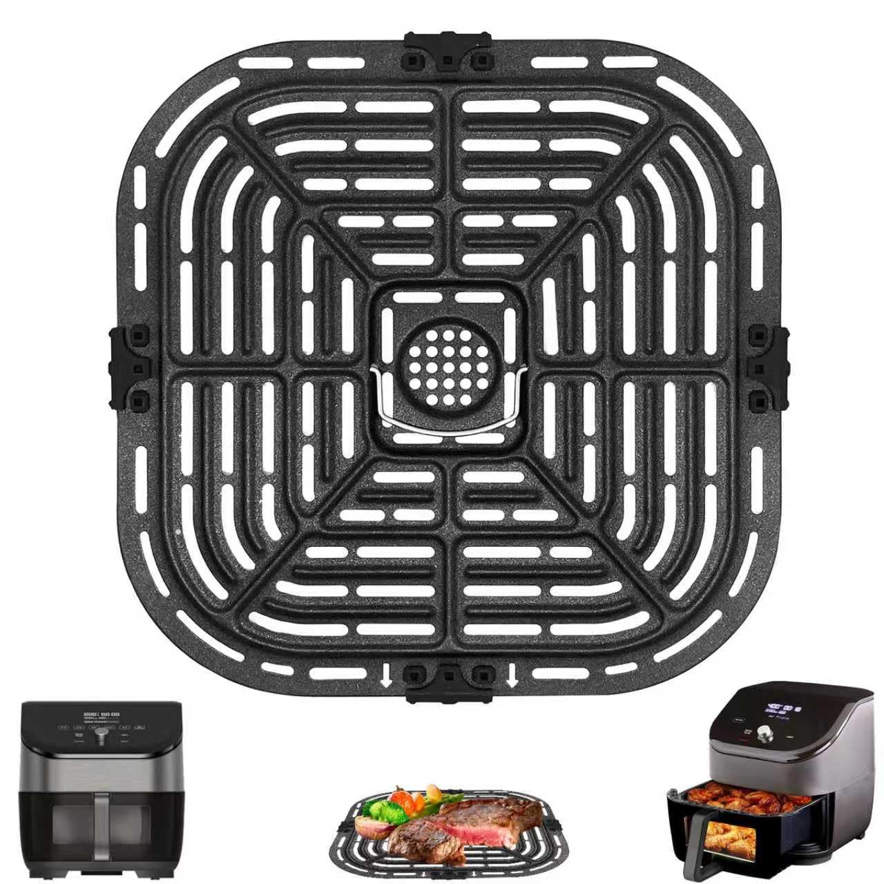 GXF Accesorios para freidora de aire Instant Vortex Plus 5.7L Clear Cook Air Fryer Instant Vortex Plus 5.7L Air Fryer Air Fryer Air Fryer Air Fryer Air Fryer Accessories Non-Stick Piezas de repuesto