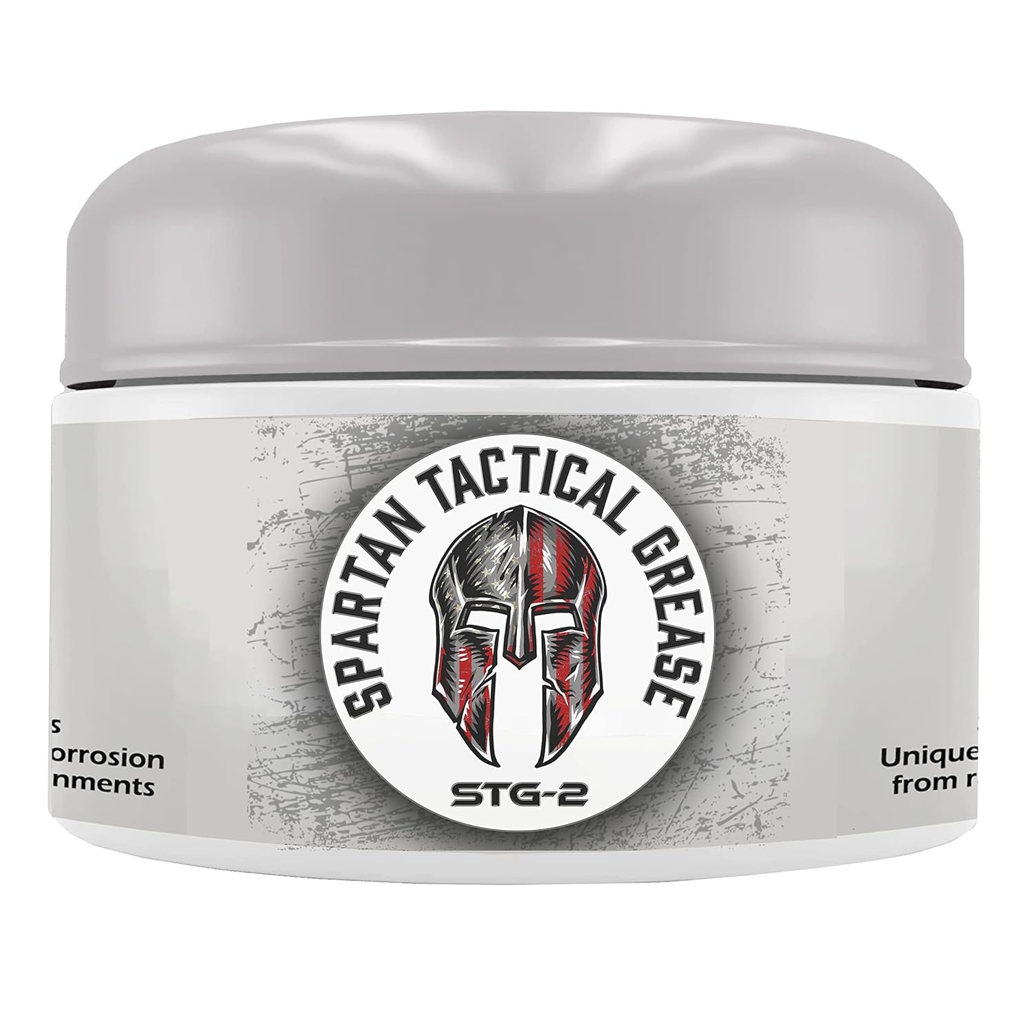 Spartan Tactical Gun Grease | Military Grade USA Made Firearms & Weapons Lubricant | Used by Operators and Law Enforcement Officials (3 Jars (6oz))