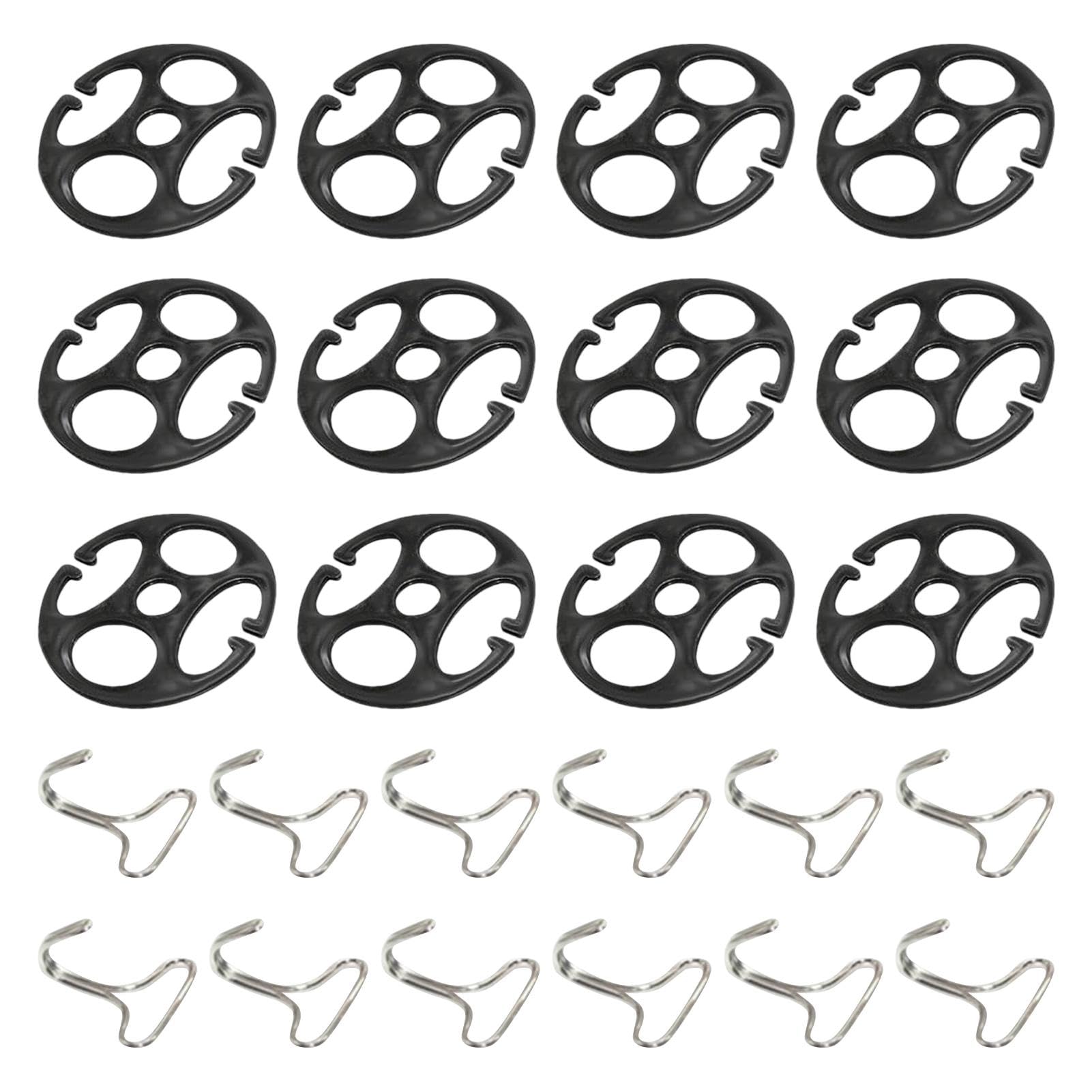 Produktbild von SEWACC Autositzkissenhaken – 50 Stück, Eisen, Silber, 2,3 X 0,8 X 0,15 Cm, Zur Befestigung Von Sitzbezügen