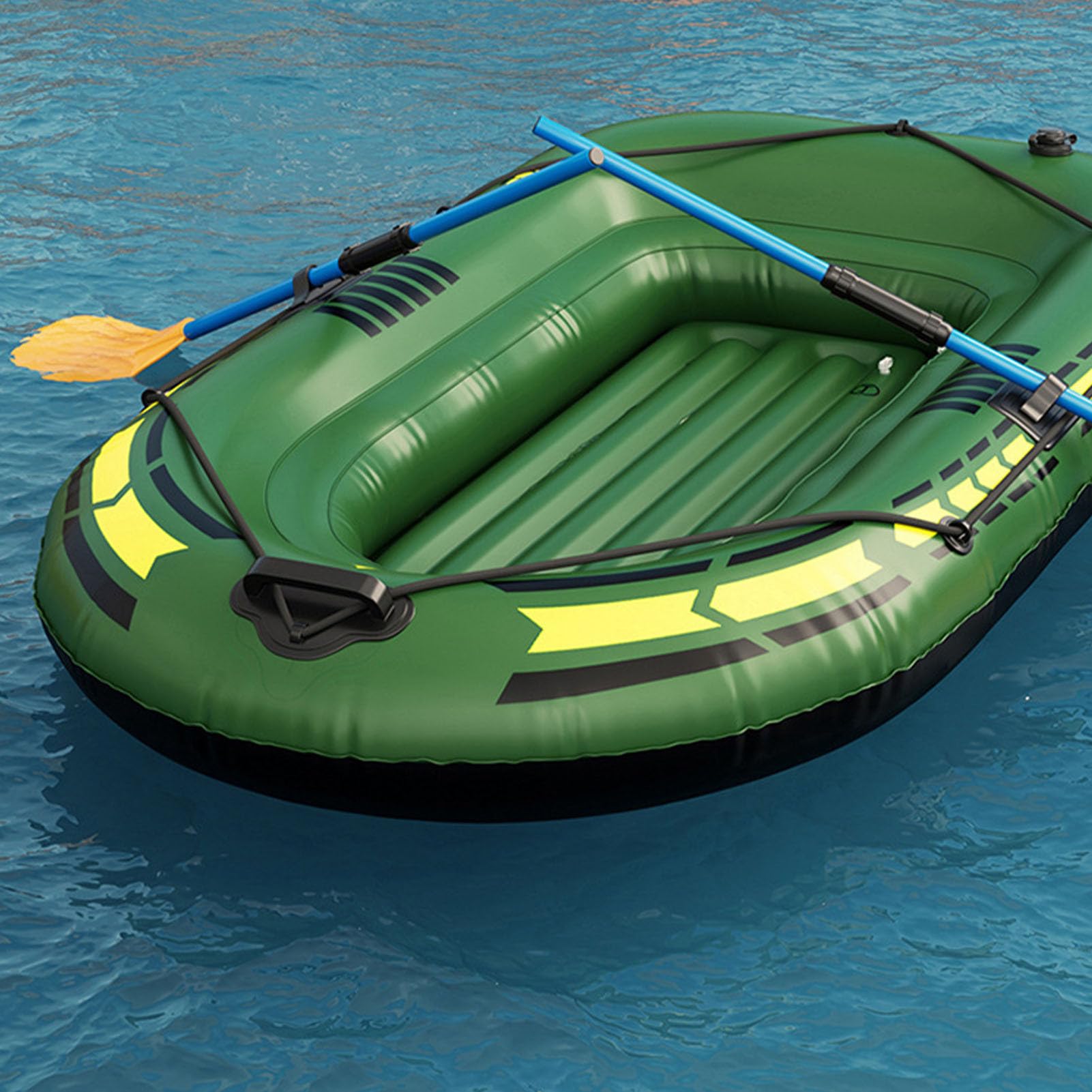 Bateaux gonflables pour Adultes, Bateau à exploser, Radeau de pêche | gonflable, pompe à pied,pagaie, kit de réparation,soupape d'air, de deux personnes en PVC, outil de plongée, aventures