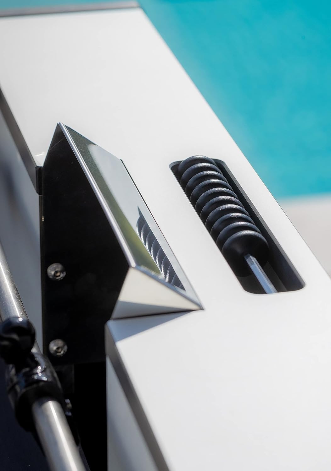 CORNILLEAU - Origin Outdoor Foosball Table – Weatherproof, Anti-Corrosion Steel, Premium Outdoor Gaming - White Edition