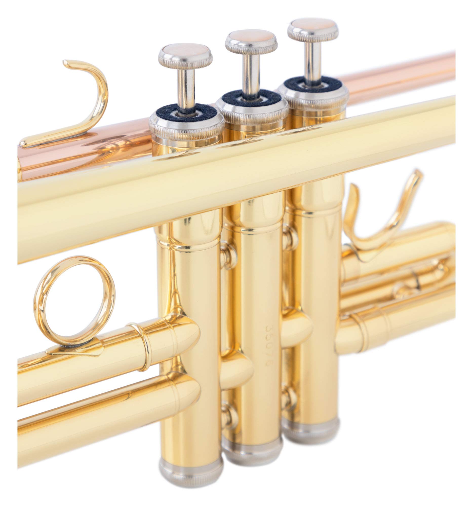 Classic Cantabile TR-30L Bb-Trompete (Schallbecher Messing 123 mm, Mundrohr Goldmessing, Monel-Ventile, Bohrung 11,65 mm)