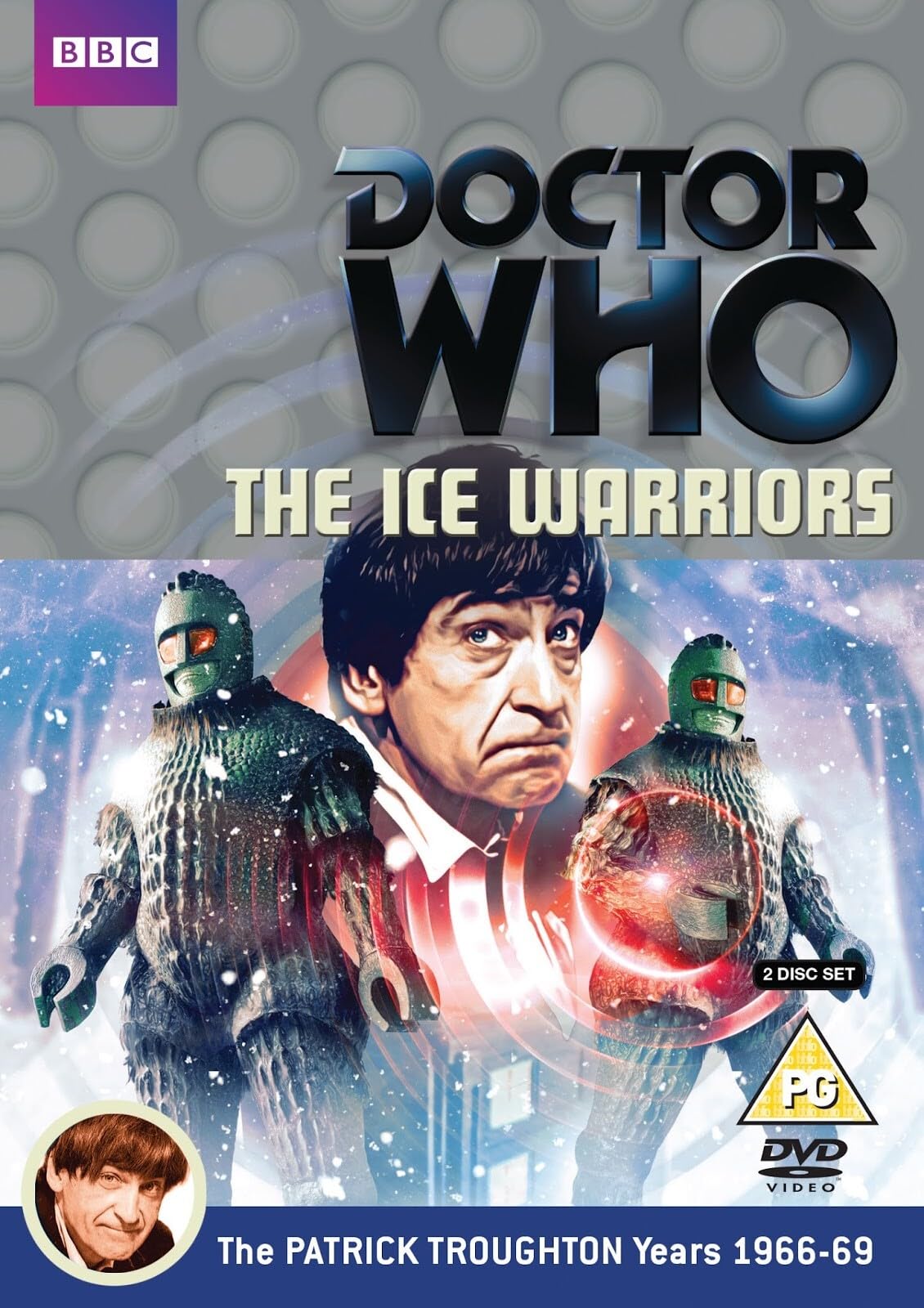 Doctor Who The Ice Warriors 2 x DVD with ALTERNATIVE COVER / comes with original