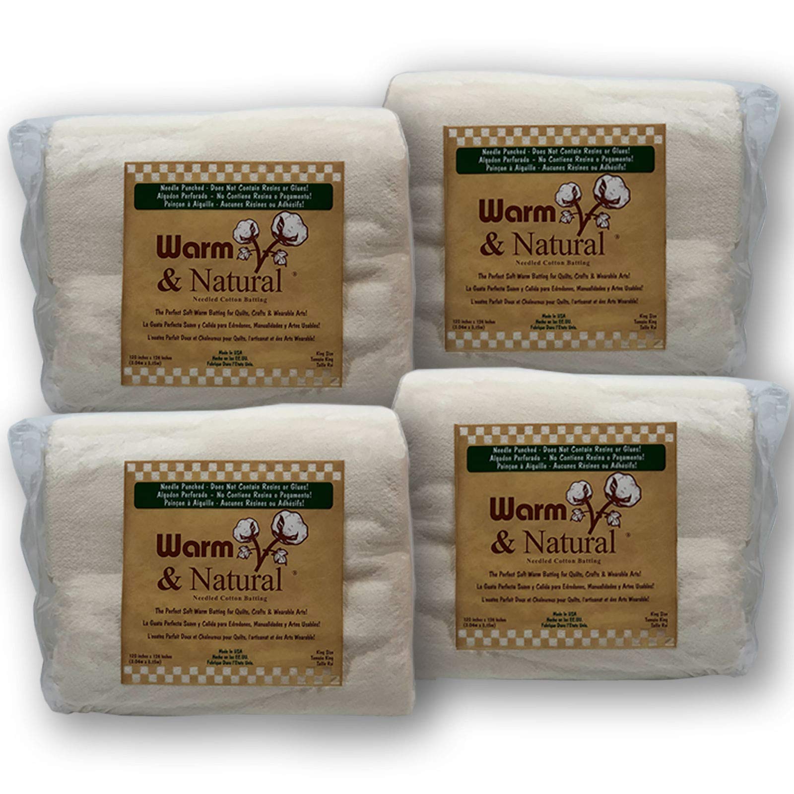 Warm & Natural King Case - 4 Batts 120