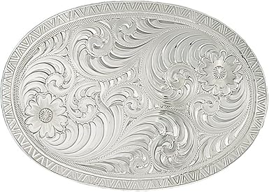 Engraved belt buckle Clearance