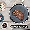 THE COOK'S COMPANY Non-Stick Frying Pan - Premium Skillet for Everyday Cooking, Nonstick Pan for Easy Cleanup, Durable Pan for Versatile Cooking Needs (Size: 9.5inch) #1