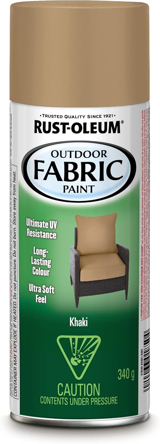 Specialty Fabric Spray Paint in Khaki, 340g, Spray Paint Amazon Canada