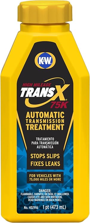 Amazon Com K W 402916x6 Trans X High Mileage Automatic Transmission Treatment 16 Fl Oz Leak Repair Solution For Automotive Power Steering Hydraulic Systems Car Care Fluids Automotive