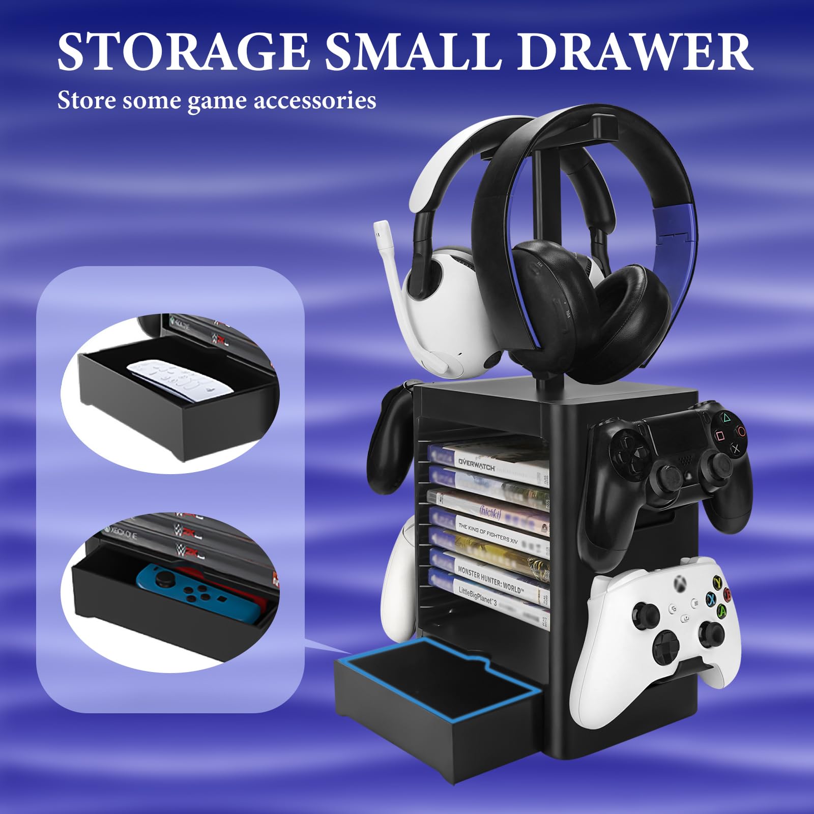 Amazon.com: Geekria Multifunctional Game Storage Stand