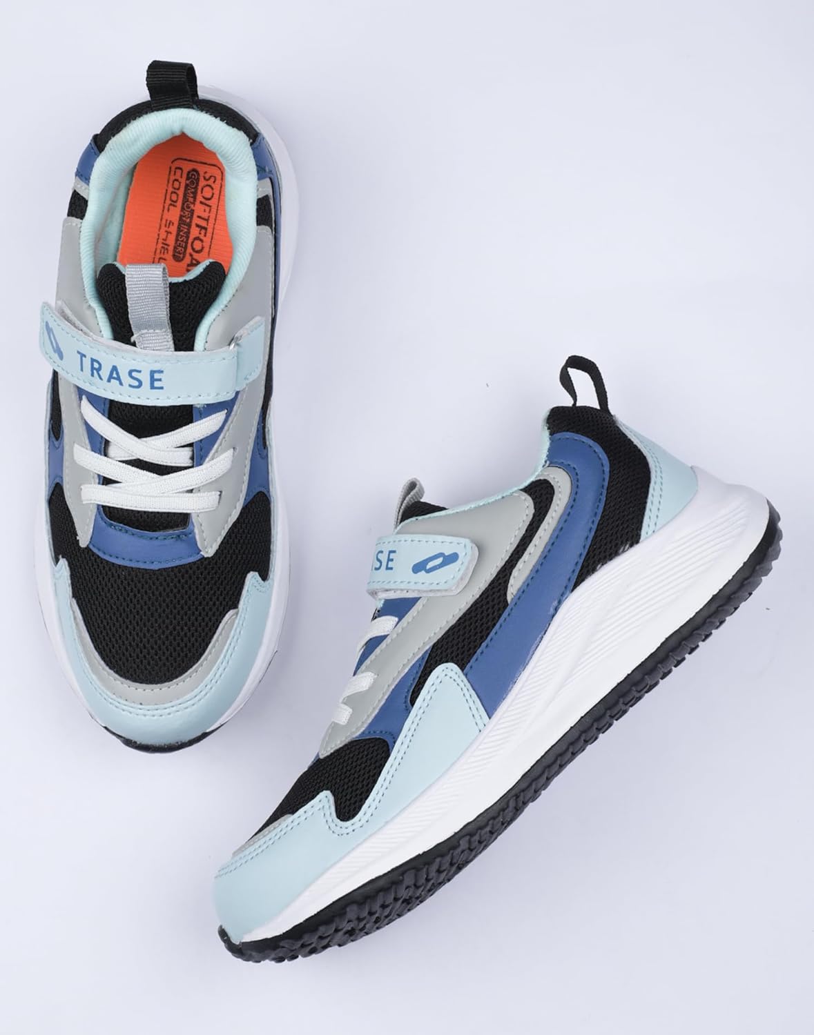 TRASE Next-II Kids Boys Sports Shoe |Running, Walking, All Day Casual Wear 6 71gv7BnGoTL. SL1500