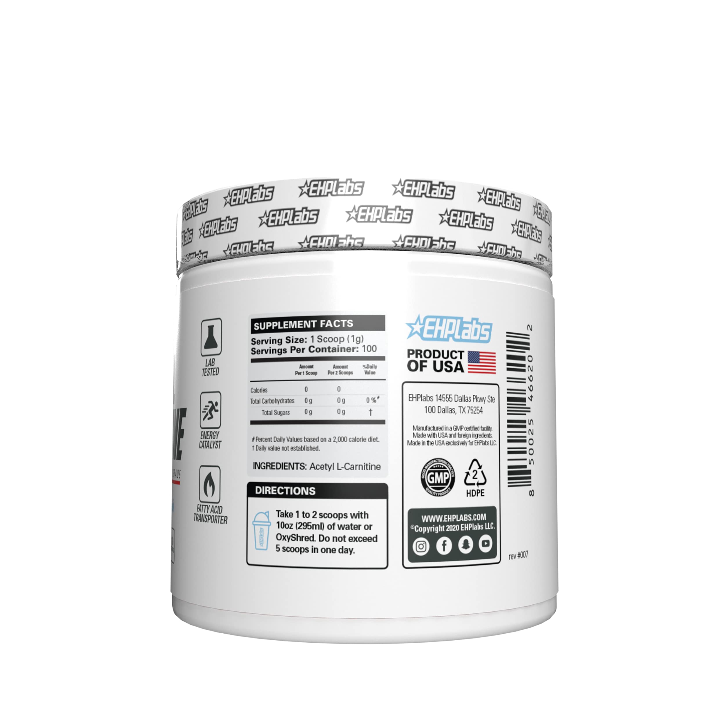 can you take oxyshred and l carnitine together Oxyshred Twin Pack Plus by EHPLabs main image 0