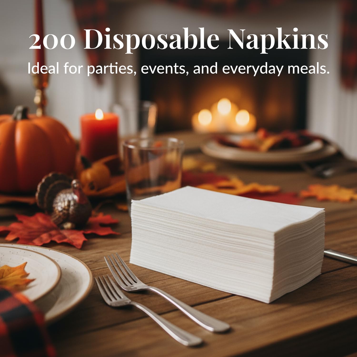 Prestee 200 toallas de mano desechables de papel que se sienten como servilletas de lino, toallas desechables para invitados, servilletas de boda, servilletas de papel, servilletas desechables para