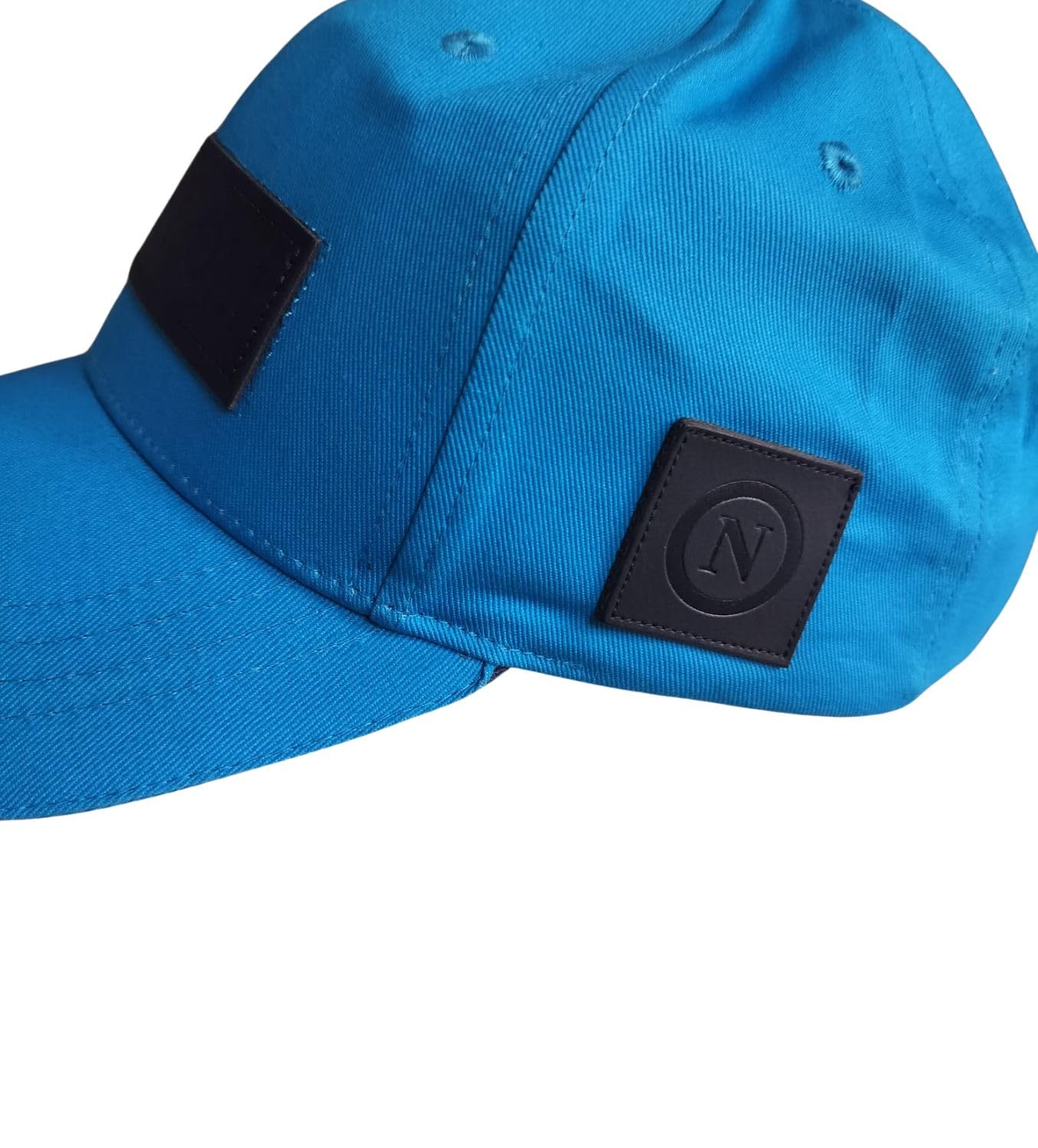 Generico Kit chapeau avec visière Naples et drapeau du stade grand 100 x 150, produit officiel, casquette casquette casquette homme, femme, garçon, avec boucle réglable, cadeau fan Scudetto Napoli
