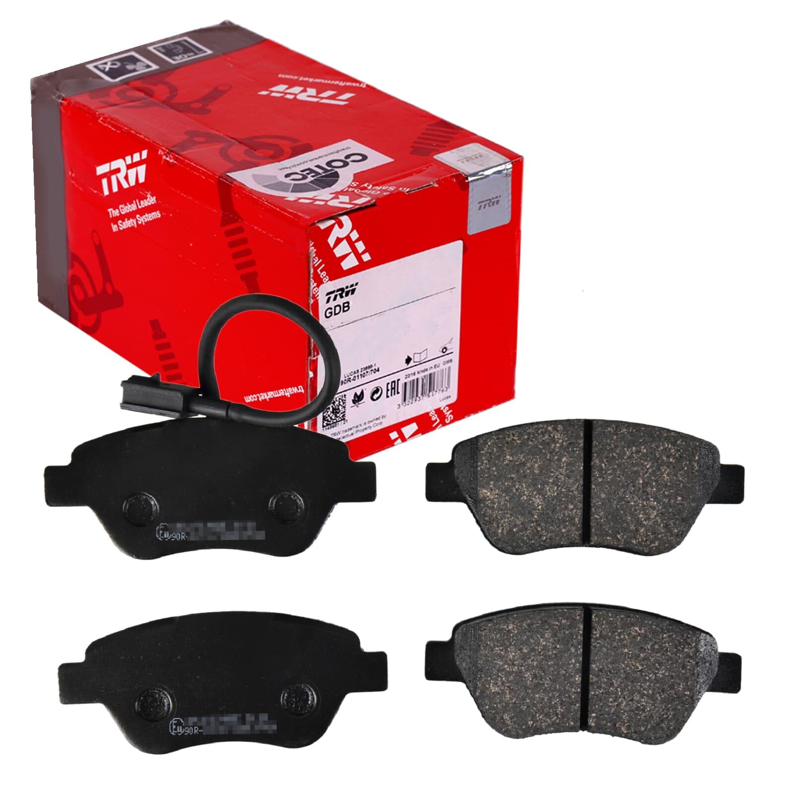 TRW Automotive AfterMarket GDB1590 pastilla de freno