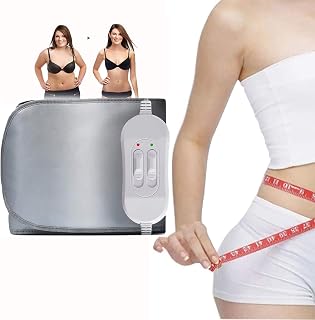 Vibration Massage Weight Lose Belt Far Infrared Heater Sauna Slimming Belt with 2 Motors Weight Losing Health Care Tools for Women and Men