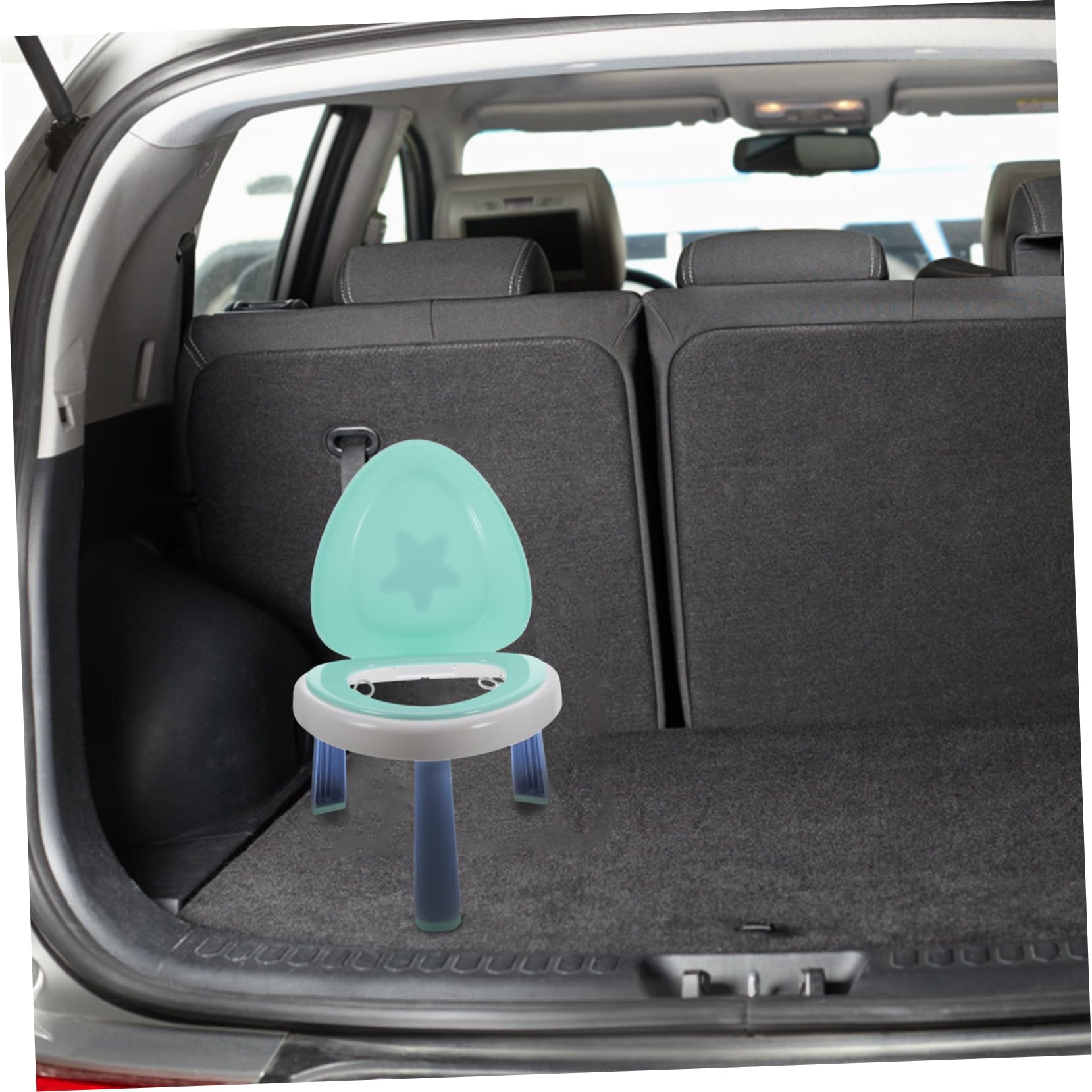 Milisten Tragbares Faltbares Töpfchen für Kleinkinder Leichtes Reise Toilettensitz für Unterwegs für Auto und Zuhause und Praktische Lösung für Eltern Unterwegs