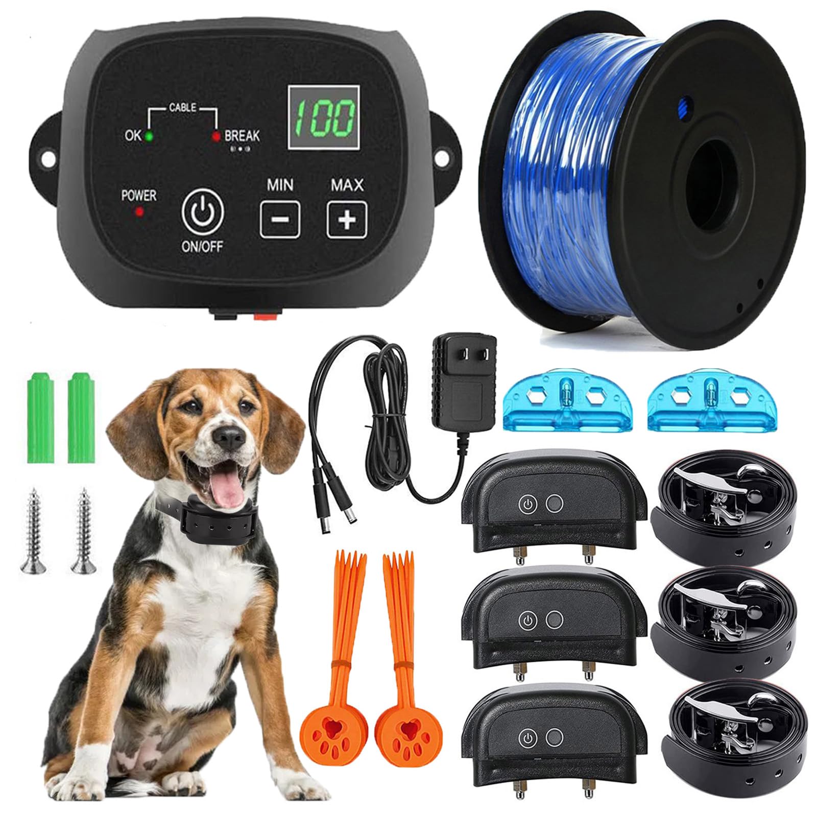 Gps Dog Collar Fence System HEXIEDEN Underground Electric Dog