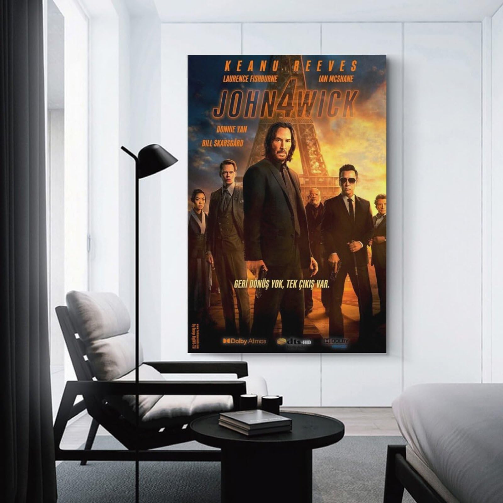 額装済/ノースバーウィック/アンドリュージョンソン/アート/ポスター/インテリア Amazon.co.jp: 映画「ジョン ウィック コンセクエンス」 ポスター John
