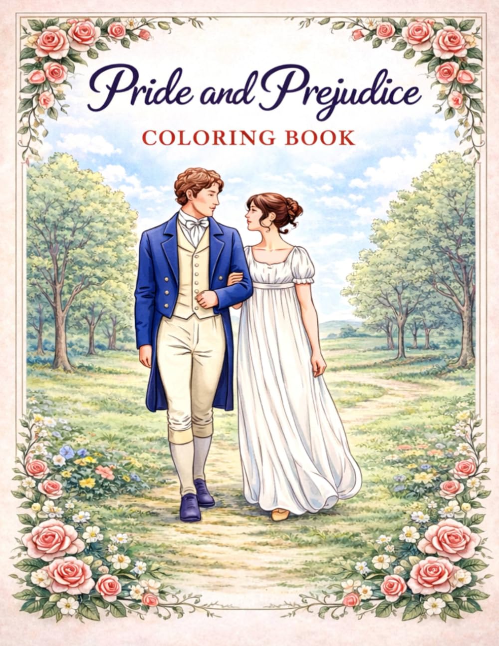 Pride and Prejudice - Coloring Book