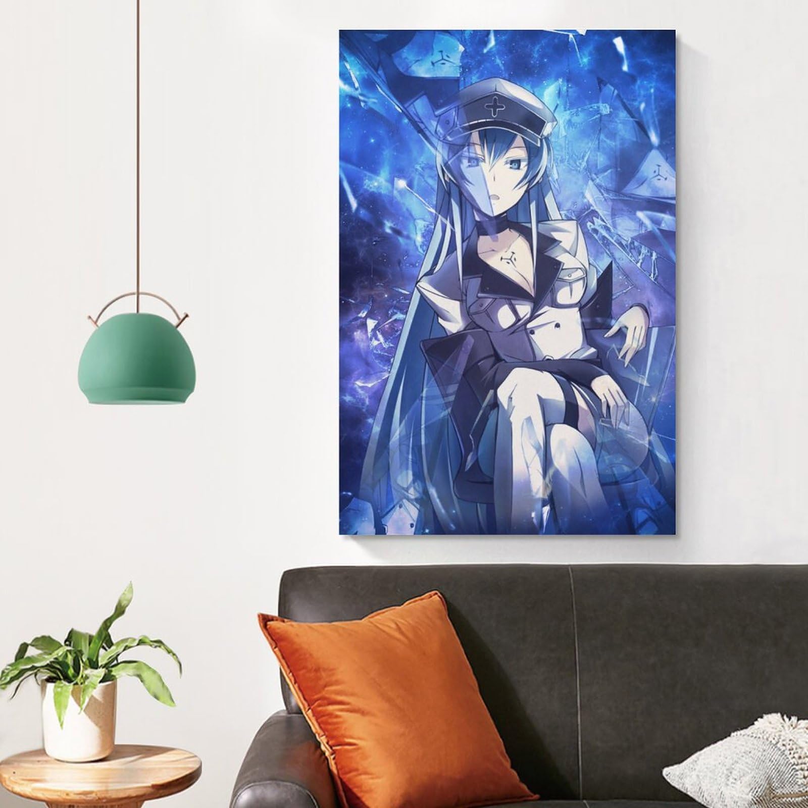 Amazon.co.jp: アカメが斬る エスデス アニメ アート HD ポスター 壁画