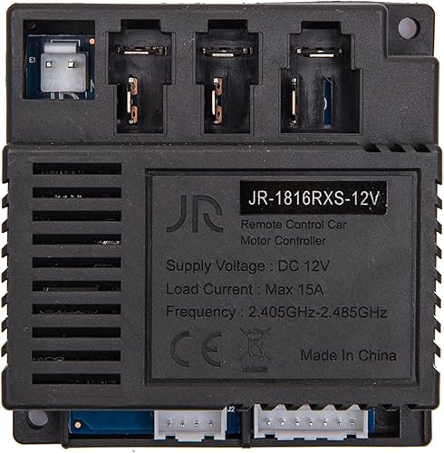 JR1816RXS-12V Niños Powered Ride on Car 2.4G Receptor Controlador Caja de Control Accesorios para Niños Paseo Eléctrico en Piezas de Repuesto de