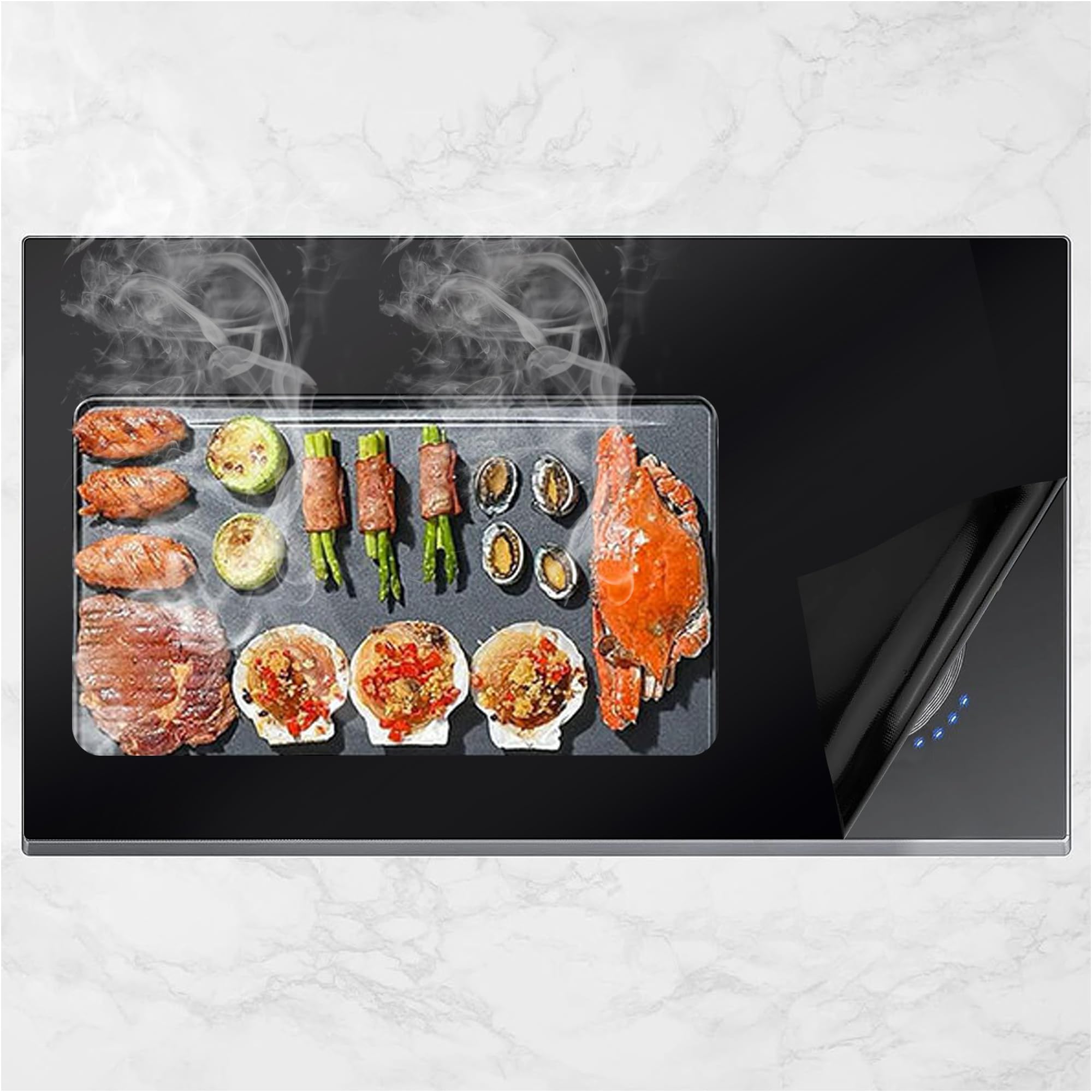 Tappetino In Silicone Termocromo Per Piani Cottura A Induzione - Rotondo, Antiscivolo, Riutilizzabile (18cm) - Foto 8