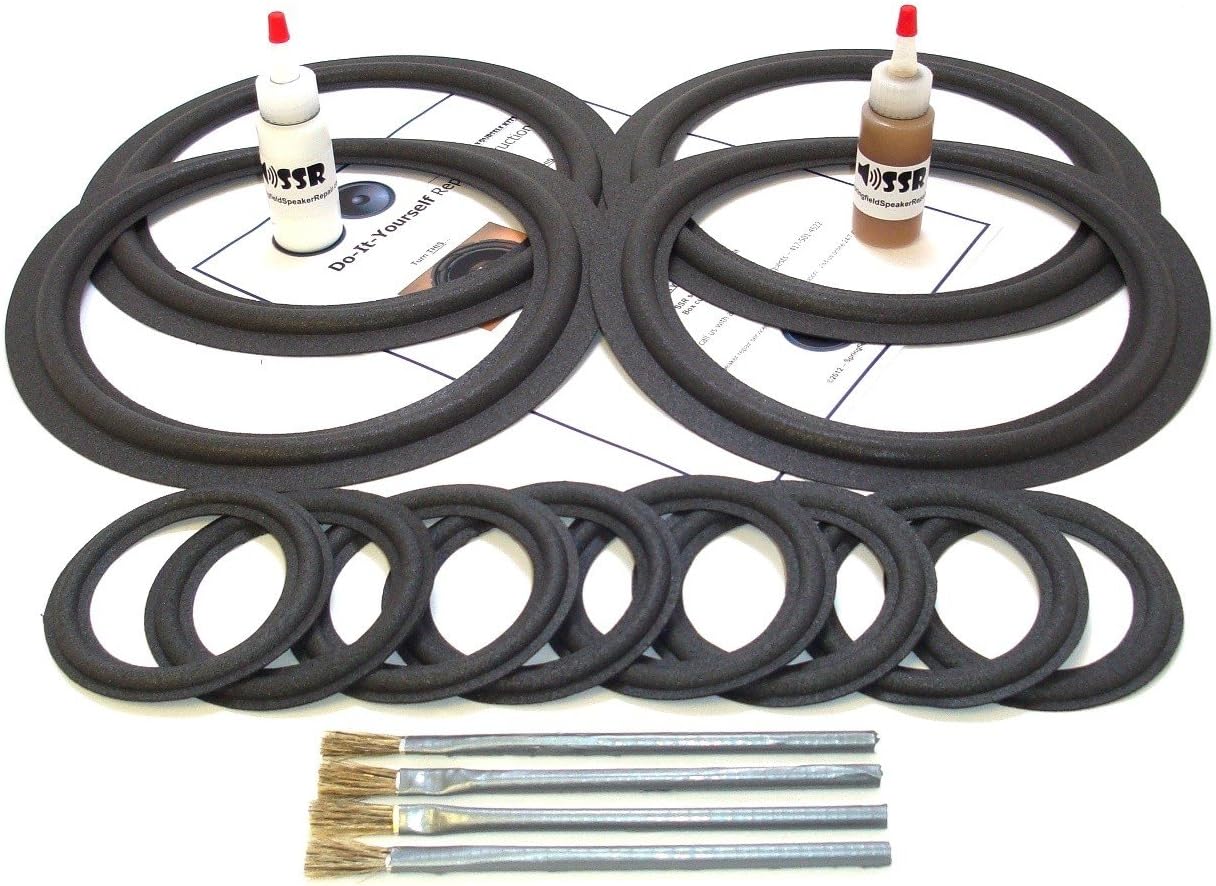 Complete Marantz Imperial 9 Speaker Foam Surround Repair Kit - 10 Inch