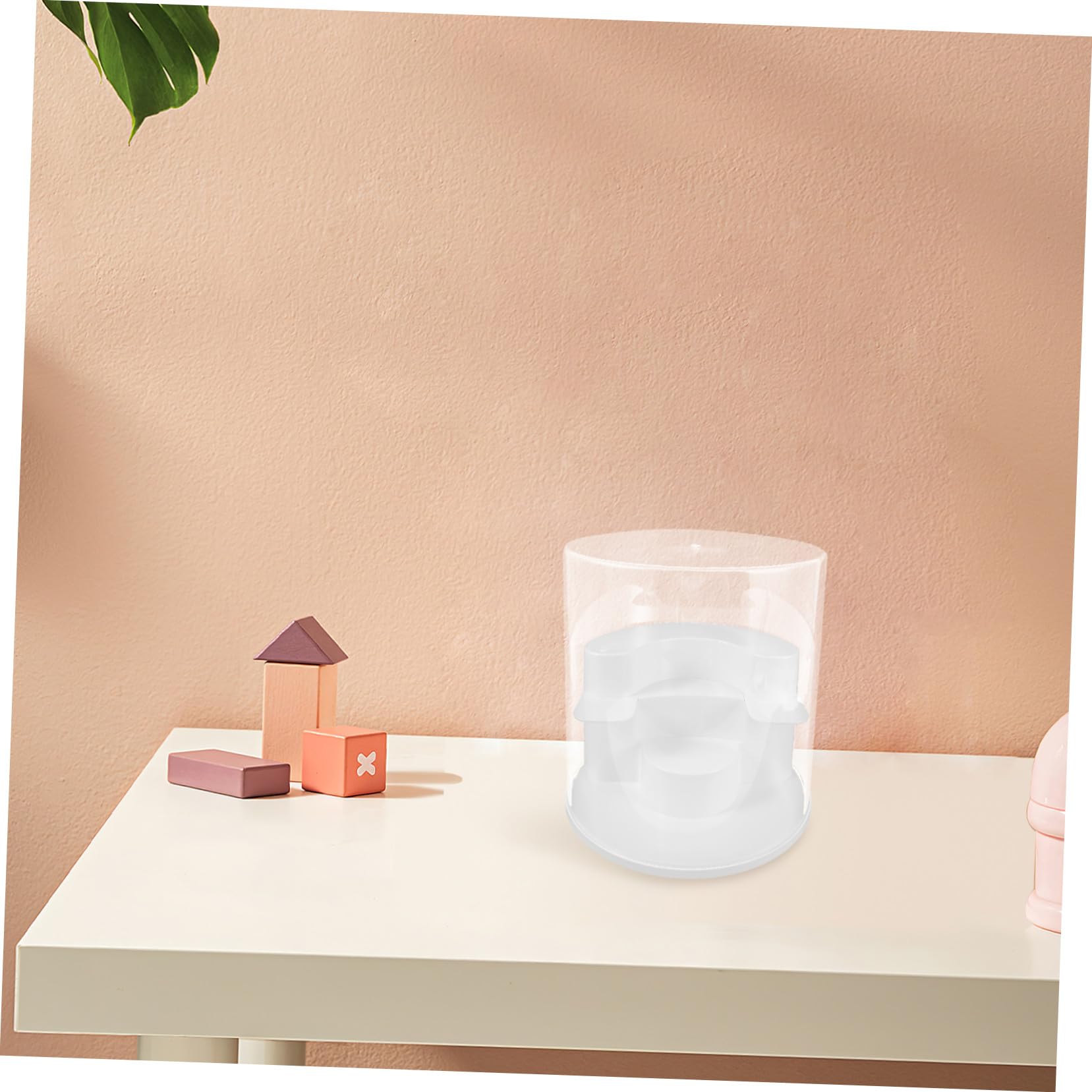 Ciieeo Transparente staubdichte Displayvitrine aus kratzfestem Kunststoff für Sammelfiguren mit modularer Anordnung einfach montierbar als Aufbewahrungsschrank für Miniaturen
