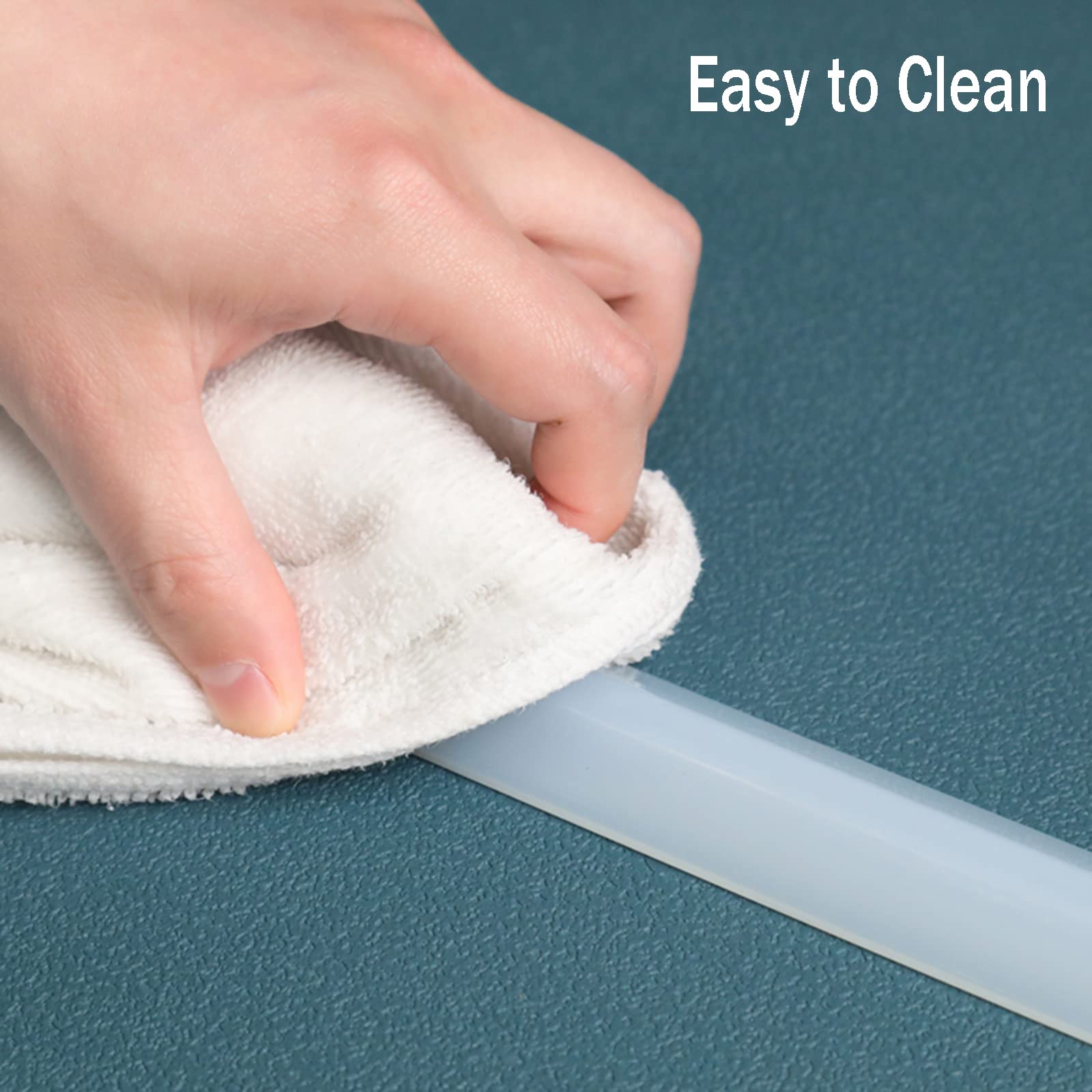 Barrera de Ducha y Sistema de Retención de Agua, Umbral de Ducha Plegable Presa de Agua, Dique de Ducha Plegable para Separación Húmeda y Seca, Cocina y Baño Tira de Re(Size:300cm,Color:Transparente)