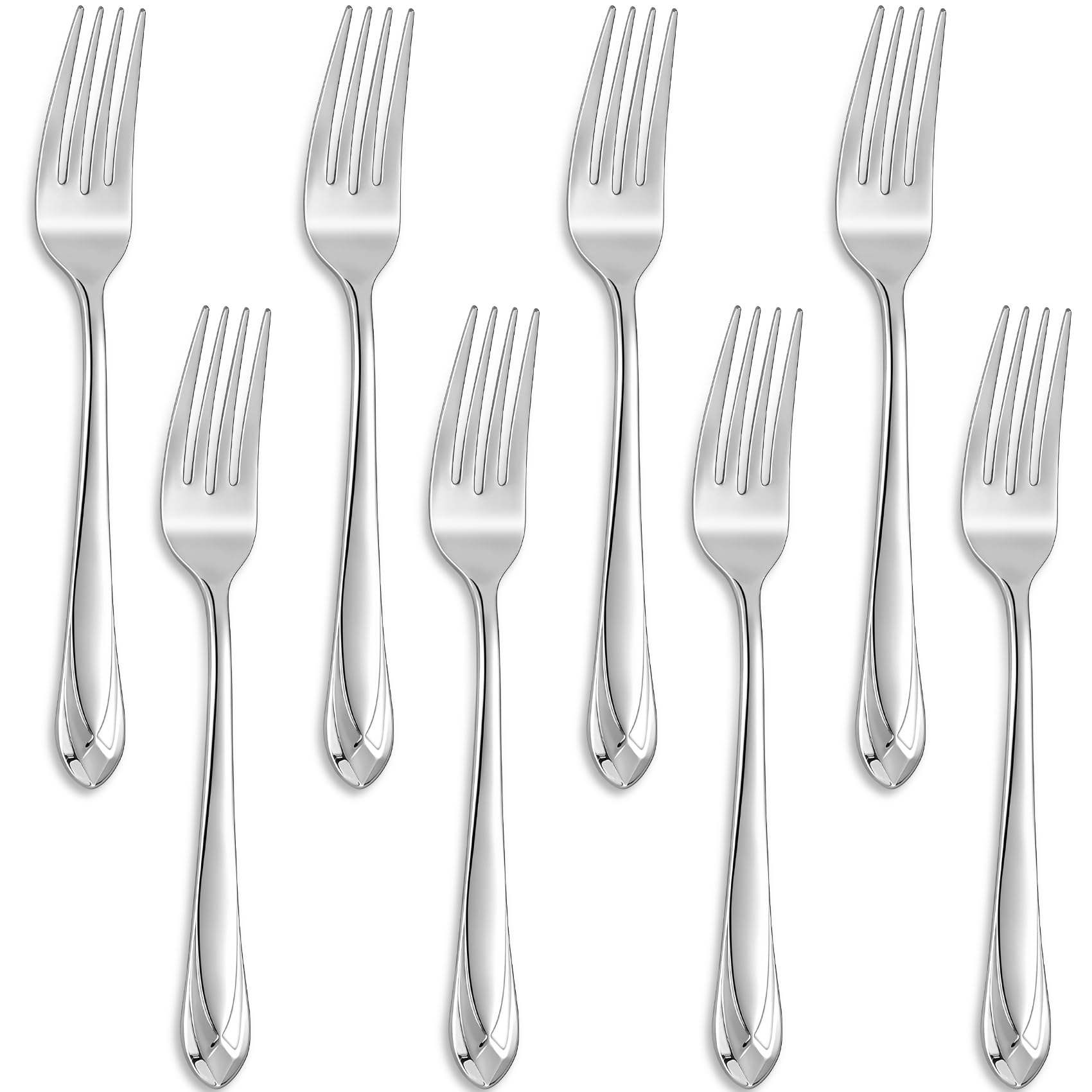 KEAWELL Astra Dinner Forks - Elegant Flatware Set -11