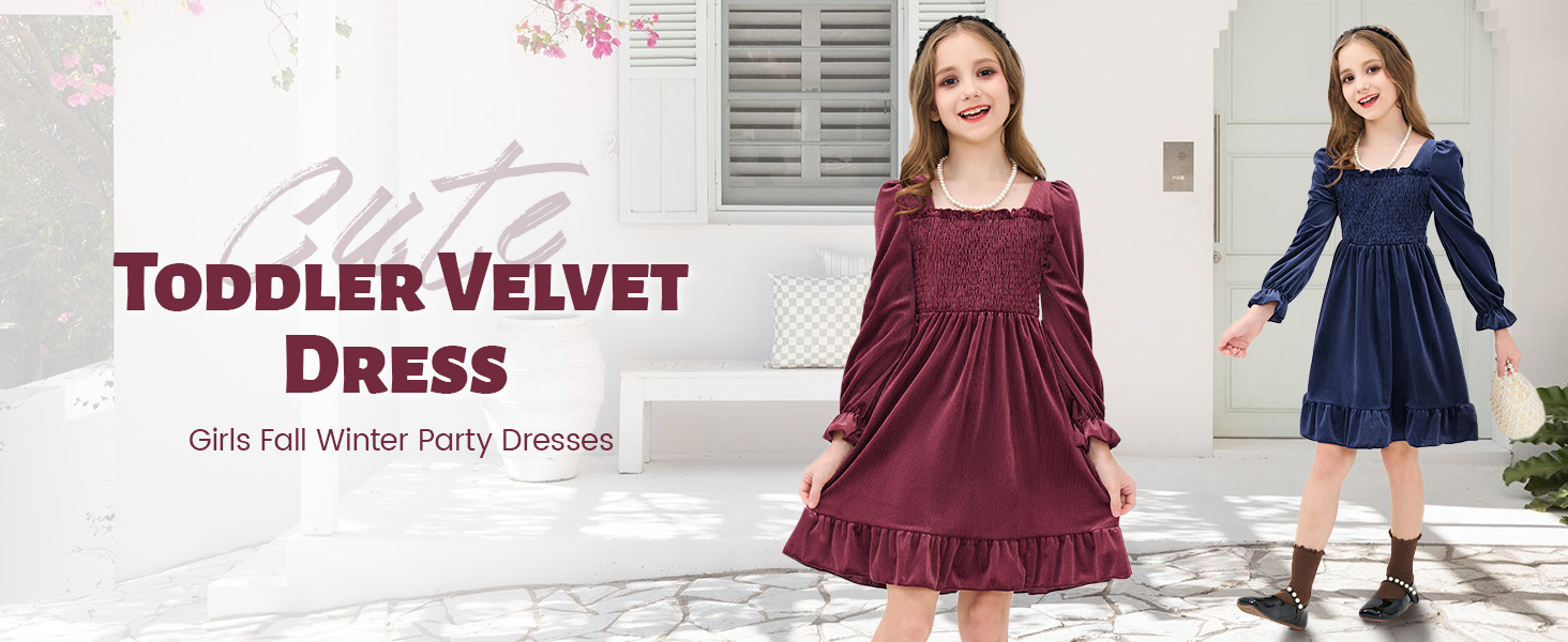 BTGIXSF Toddler Girls Cotton Dinosaur Dress - Casual Long/Short Sleeve Cartoon Dress For Ages 2-8 Years