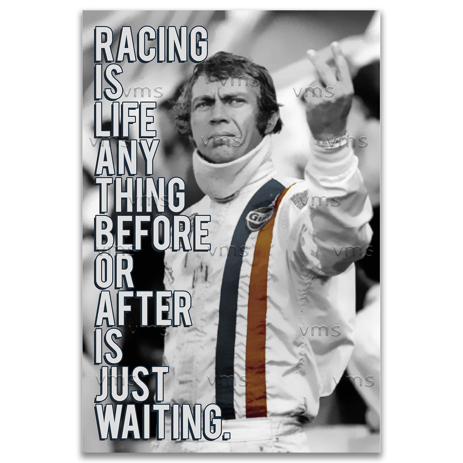 Vintage Metal Sign RACING IS LIFE 12X18 inch Home Decor Inside Outside Bar Kitchen Pub Decorative Plaques