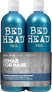 Bed Head by TIGI Urban Antidotes Recovery Shampoo and Conditioner for Dry Hair 25.36 fl oz 2 count