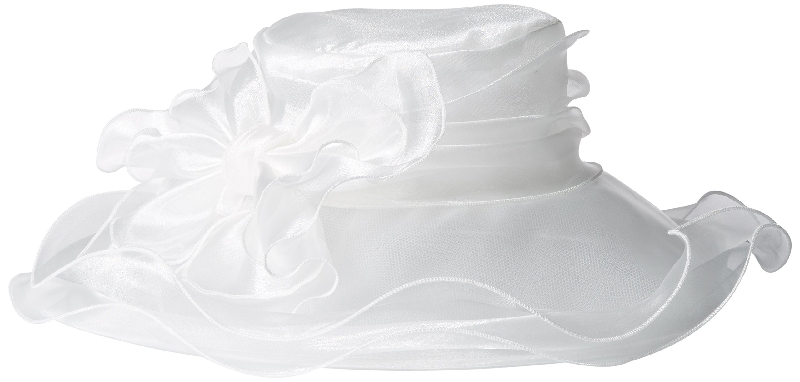 San Diego Hat Co.Company Women's Dress Hat with Wired Brim and Double Bow