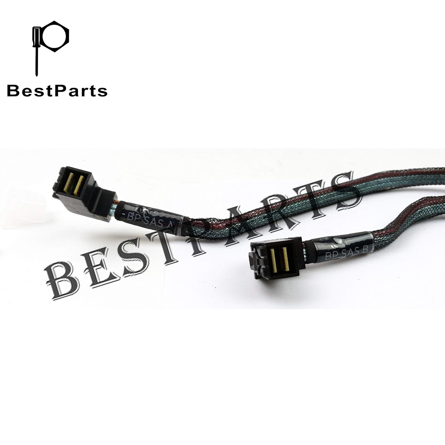 Dual 12Gb SAS SFF-8643 PERC H330 H730 H730P Cable Compatible with Dell PowerEdge R730 sff Chassis F037K