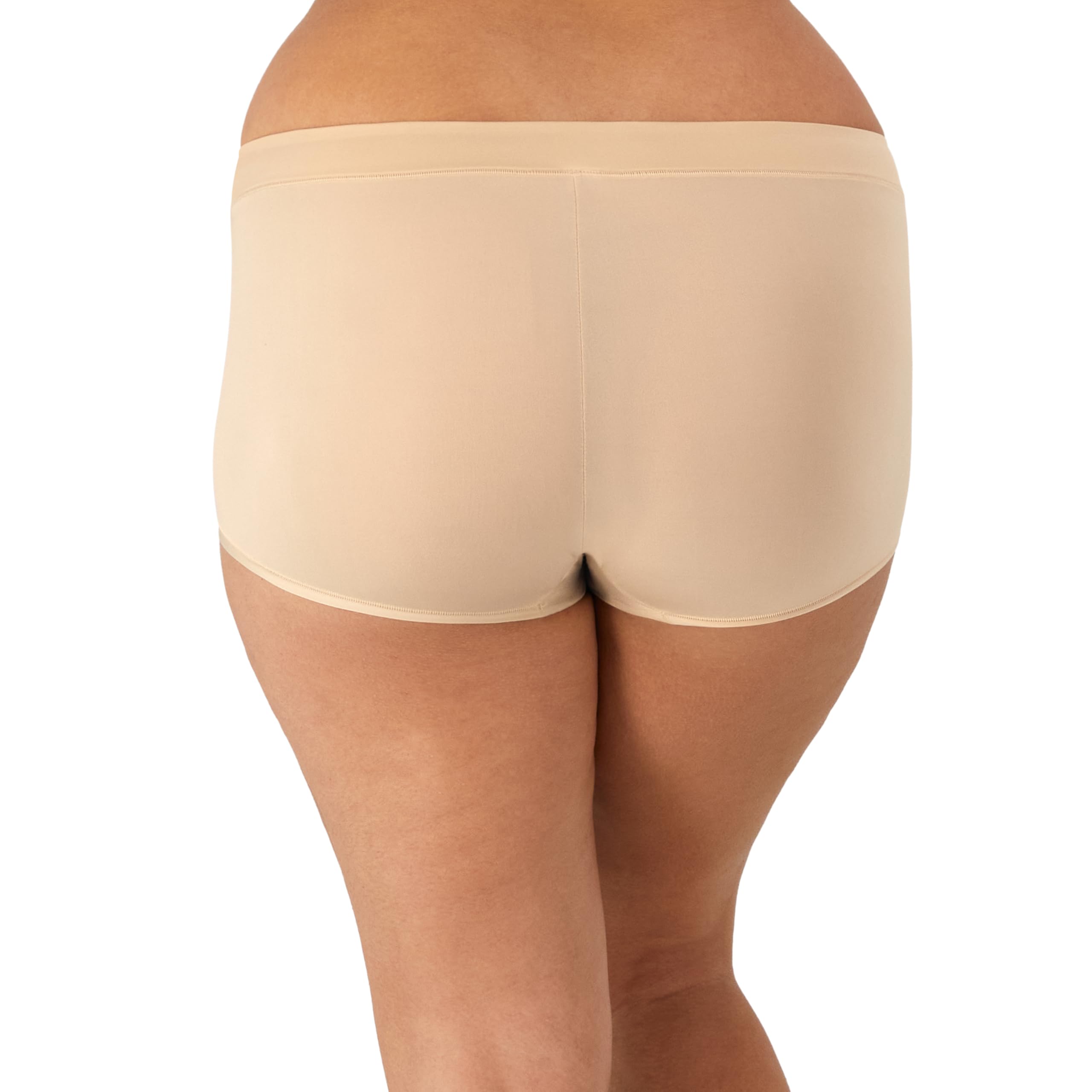 Maidenform Mutandine boyshort da donna in microfibra, a vita media, confezione da 3